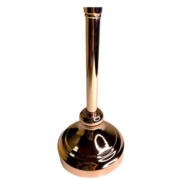 Blush/Rose Gold Acrylic Goblet Votive Candleholder - Picture 8 of 12